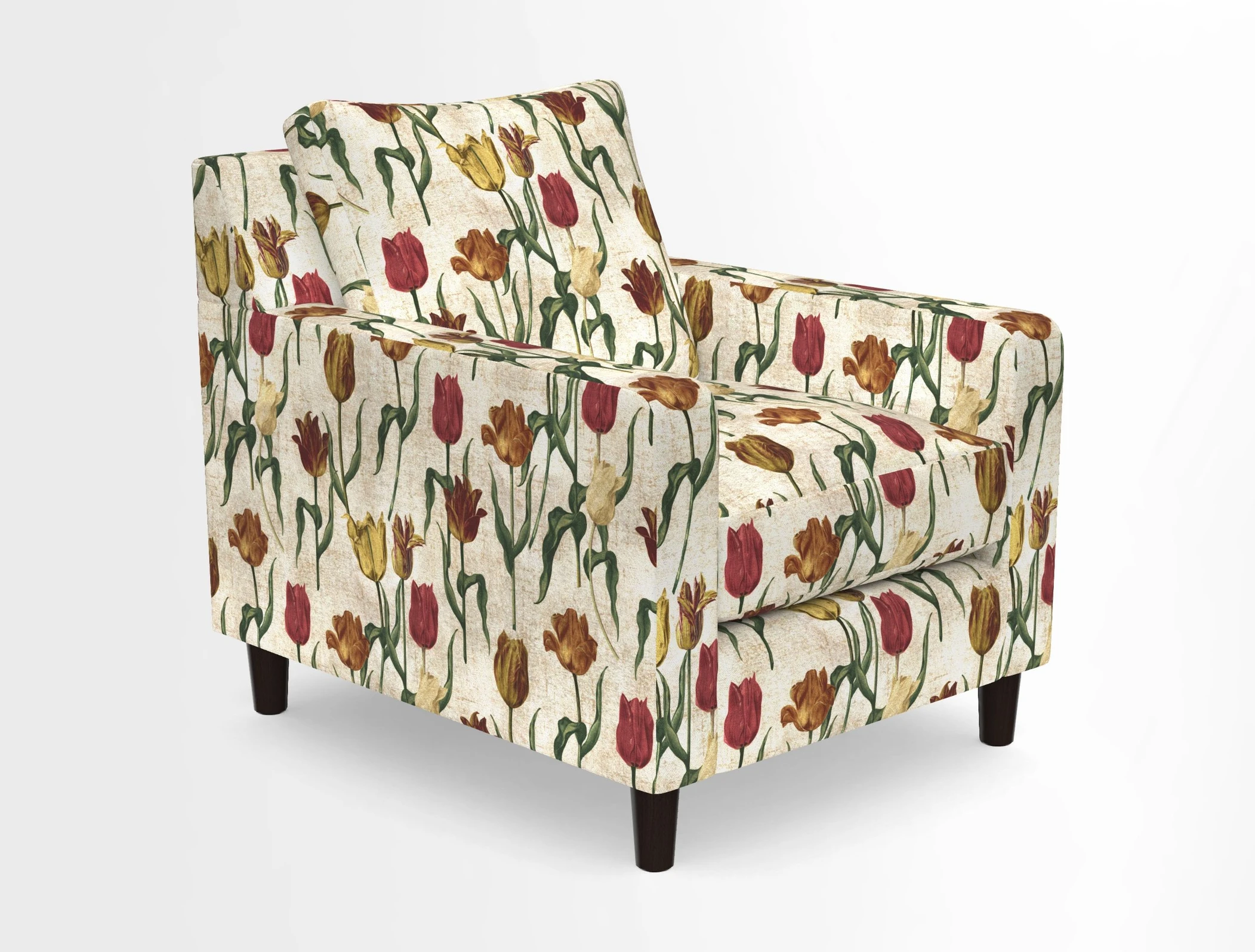 Stopham Chair in Two Tone Plain Biscuit