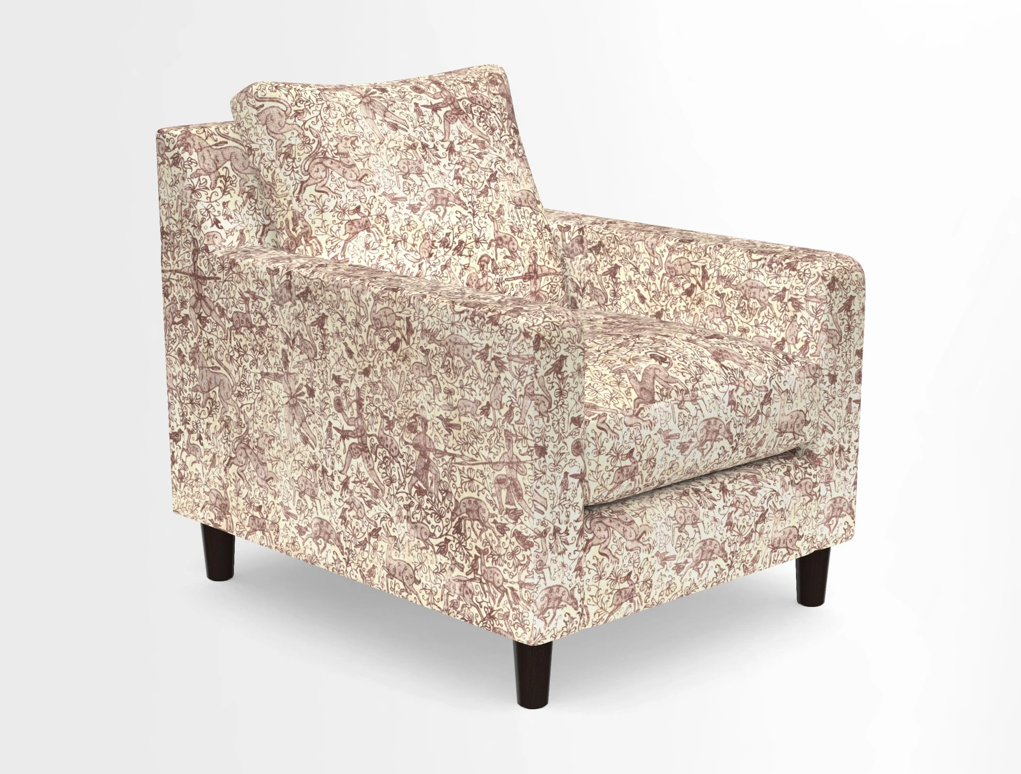 Stopham Chair in Two Tone Plain Biscuit