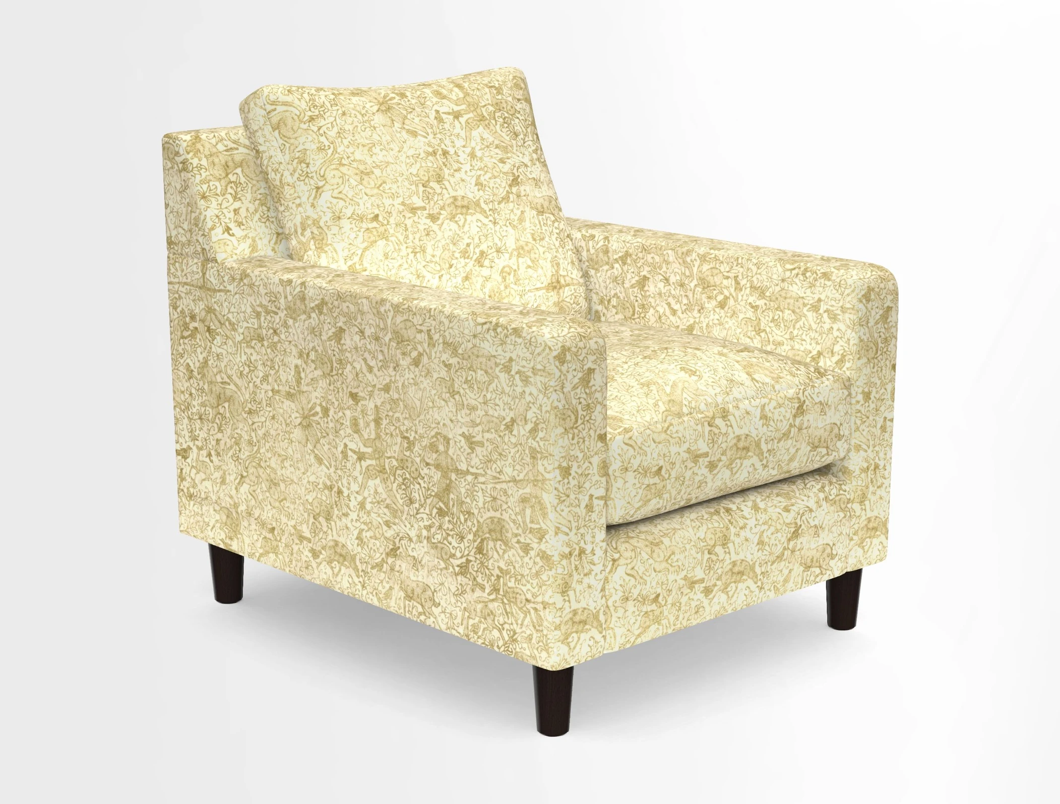 Stopham Chair in Two Tone Plain Biscuit