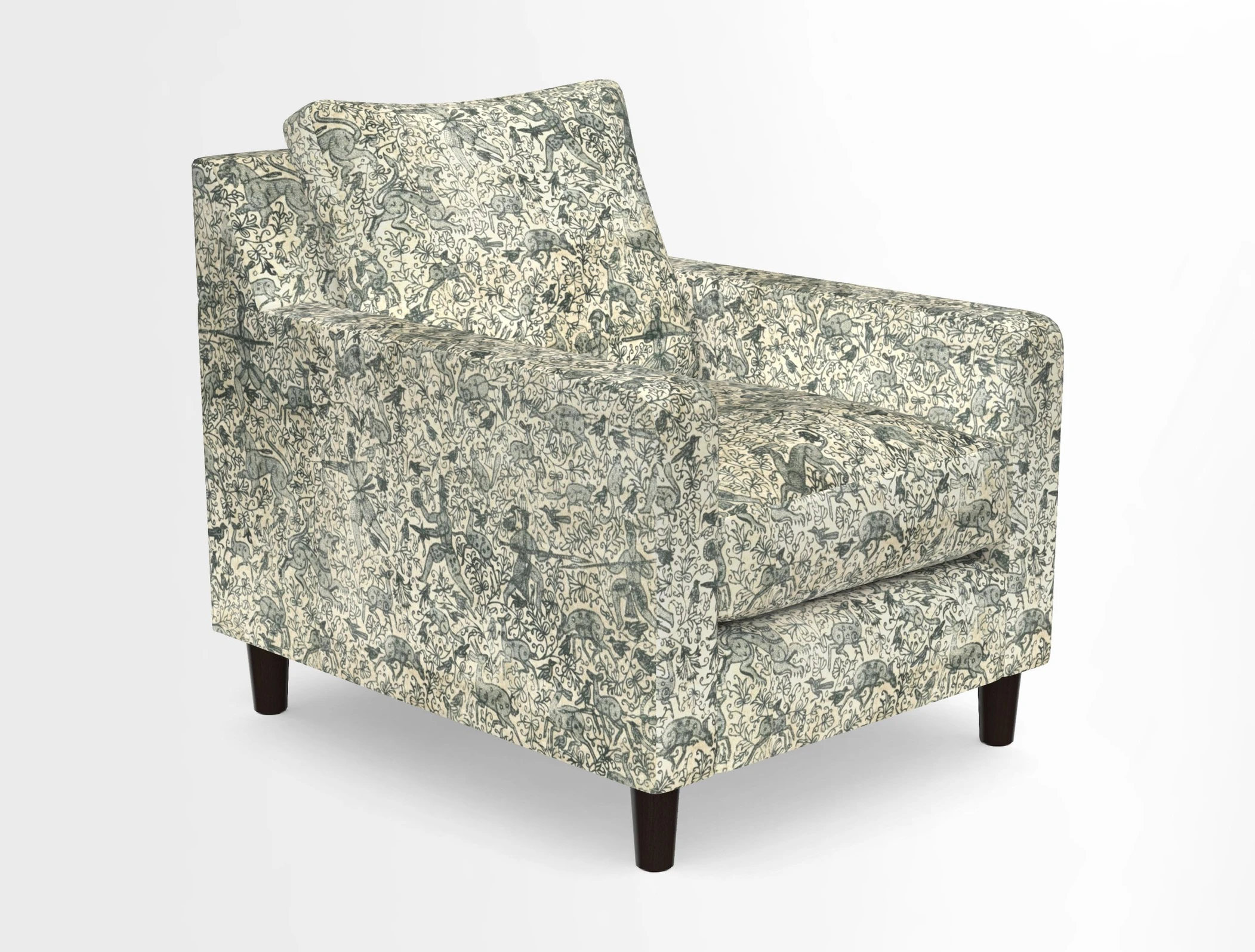 Stopham Chair in Two Tone Plain Biscuit