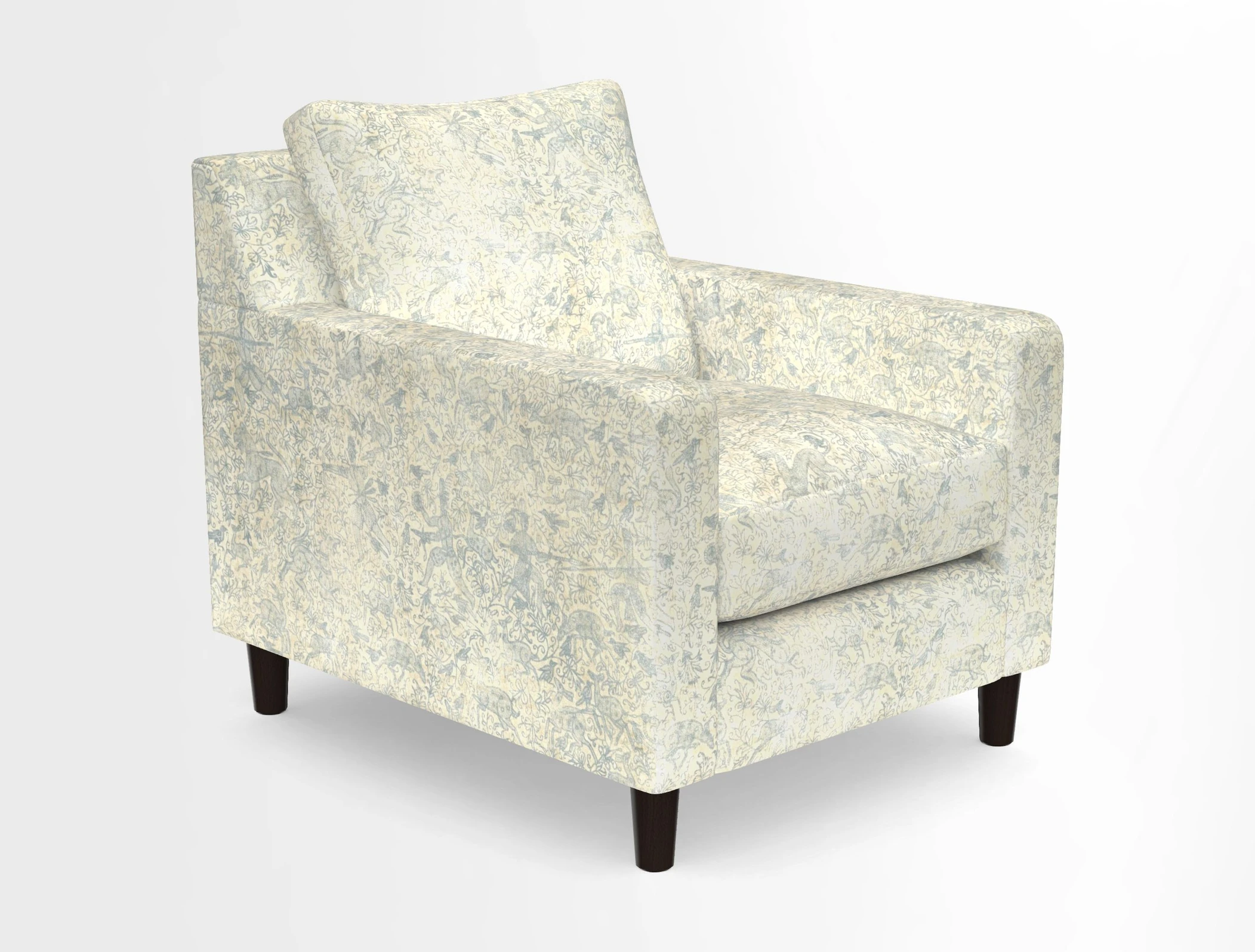 Stopham Chair in Two Tone Plain Biscuit