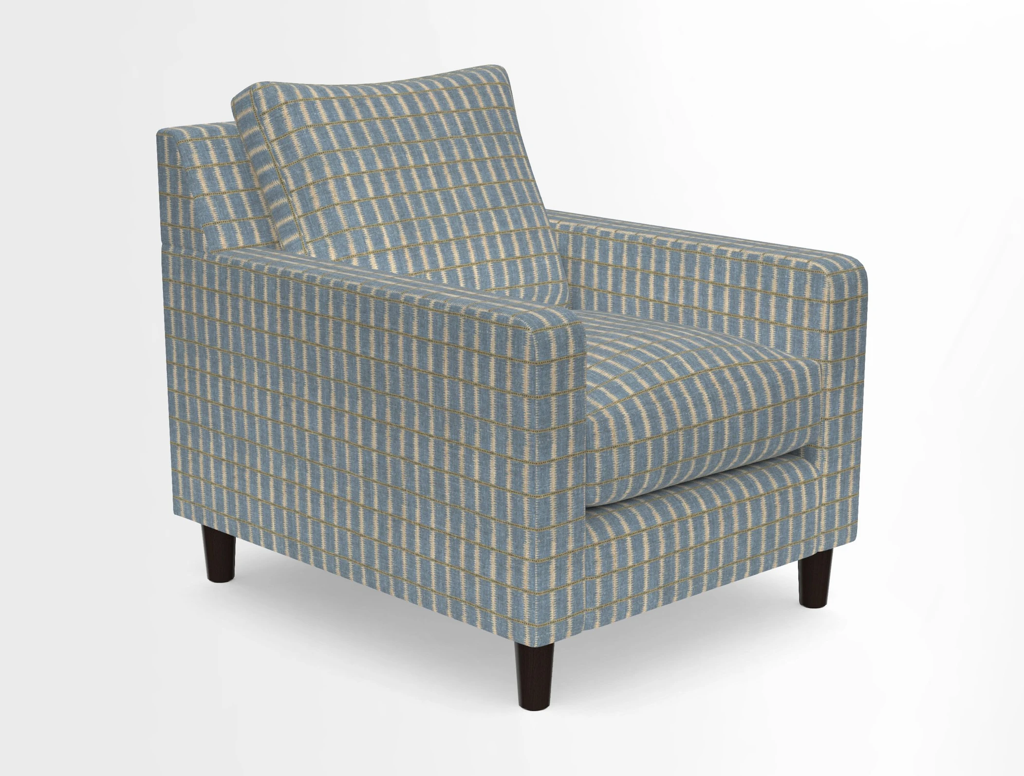 Stopham Chair in Two Tone Plain Biscuit