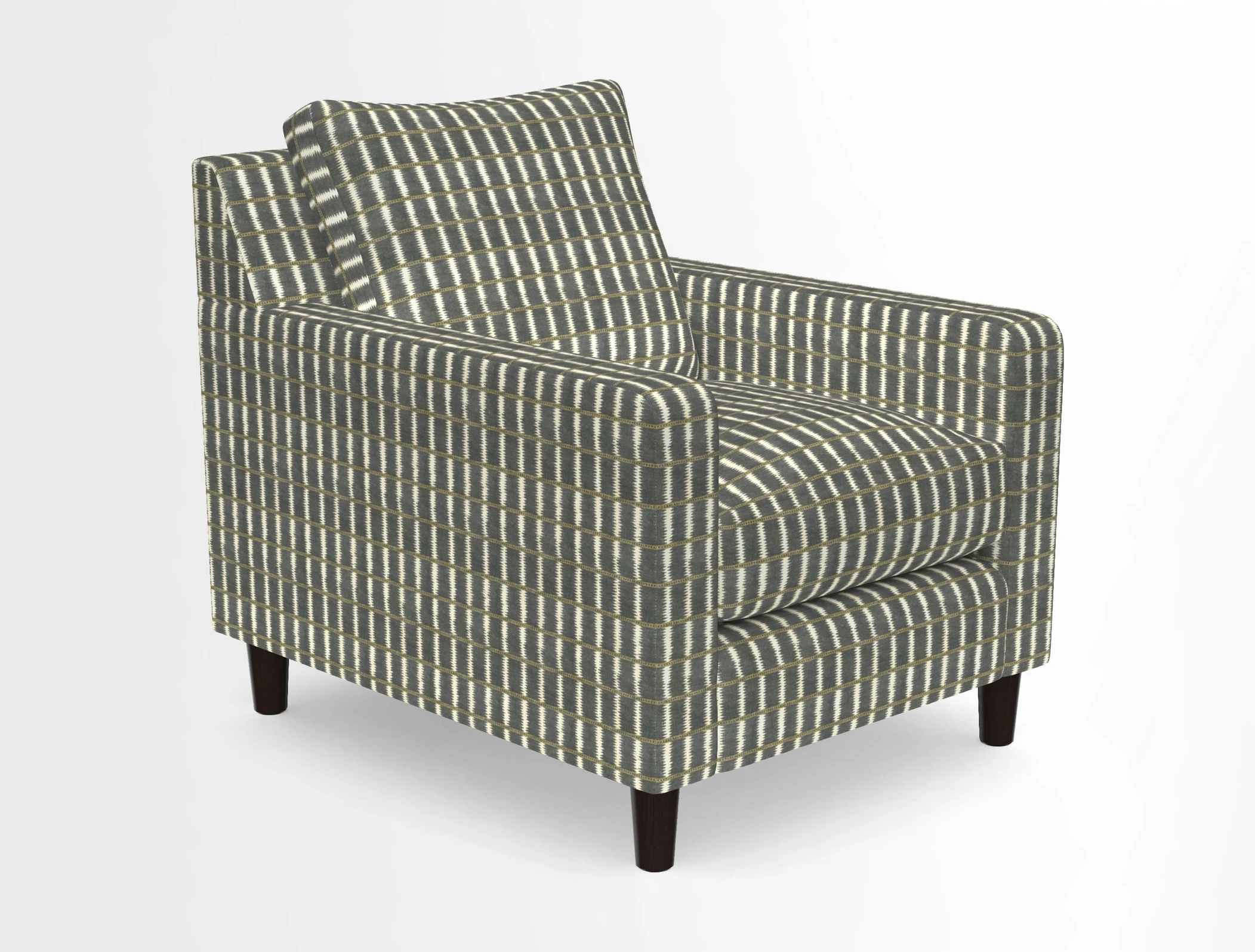 Stopham Chair in Two Tone Plain Biscuit