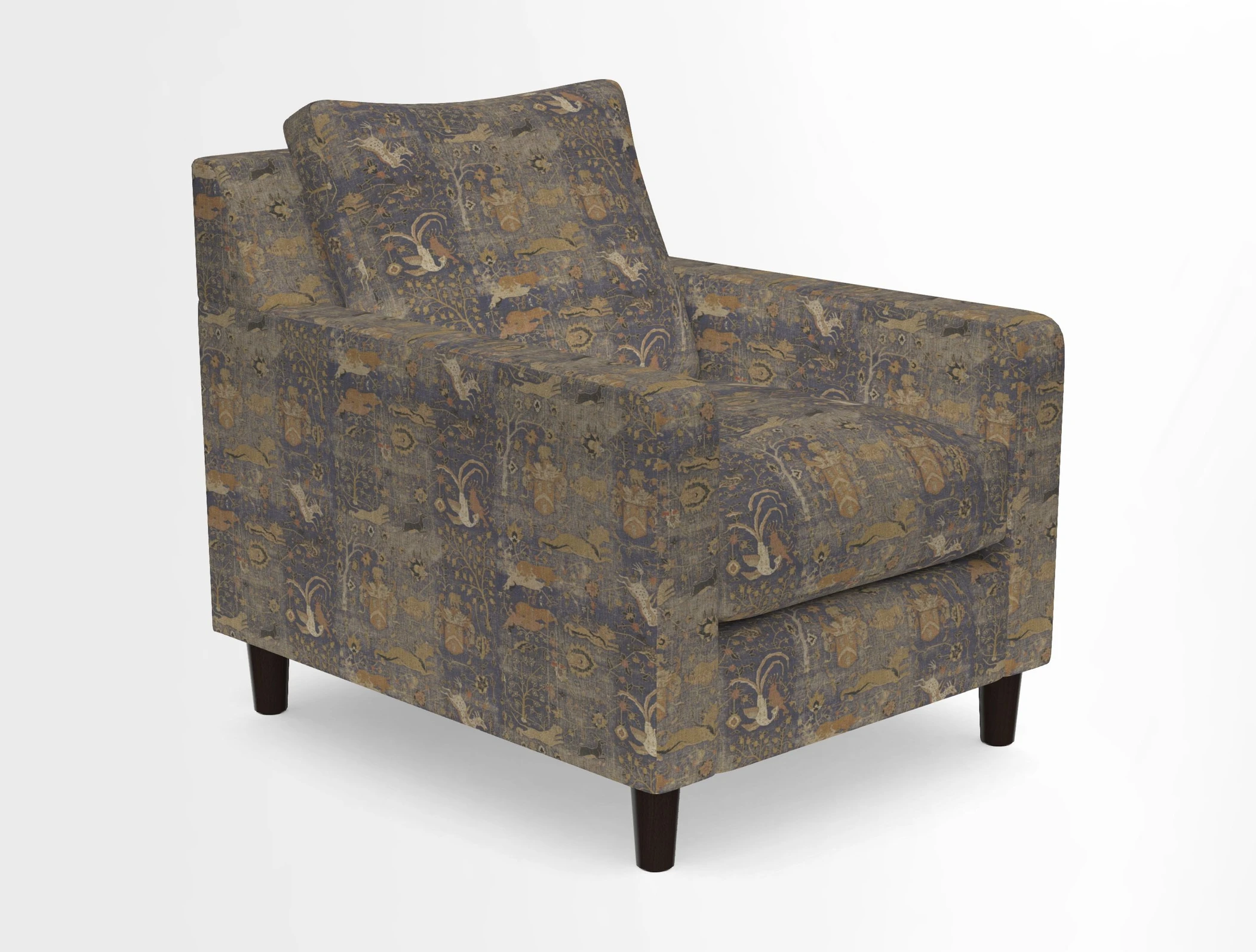 Stopham Chair in Two Tone Plain Biscuit