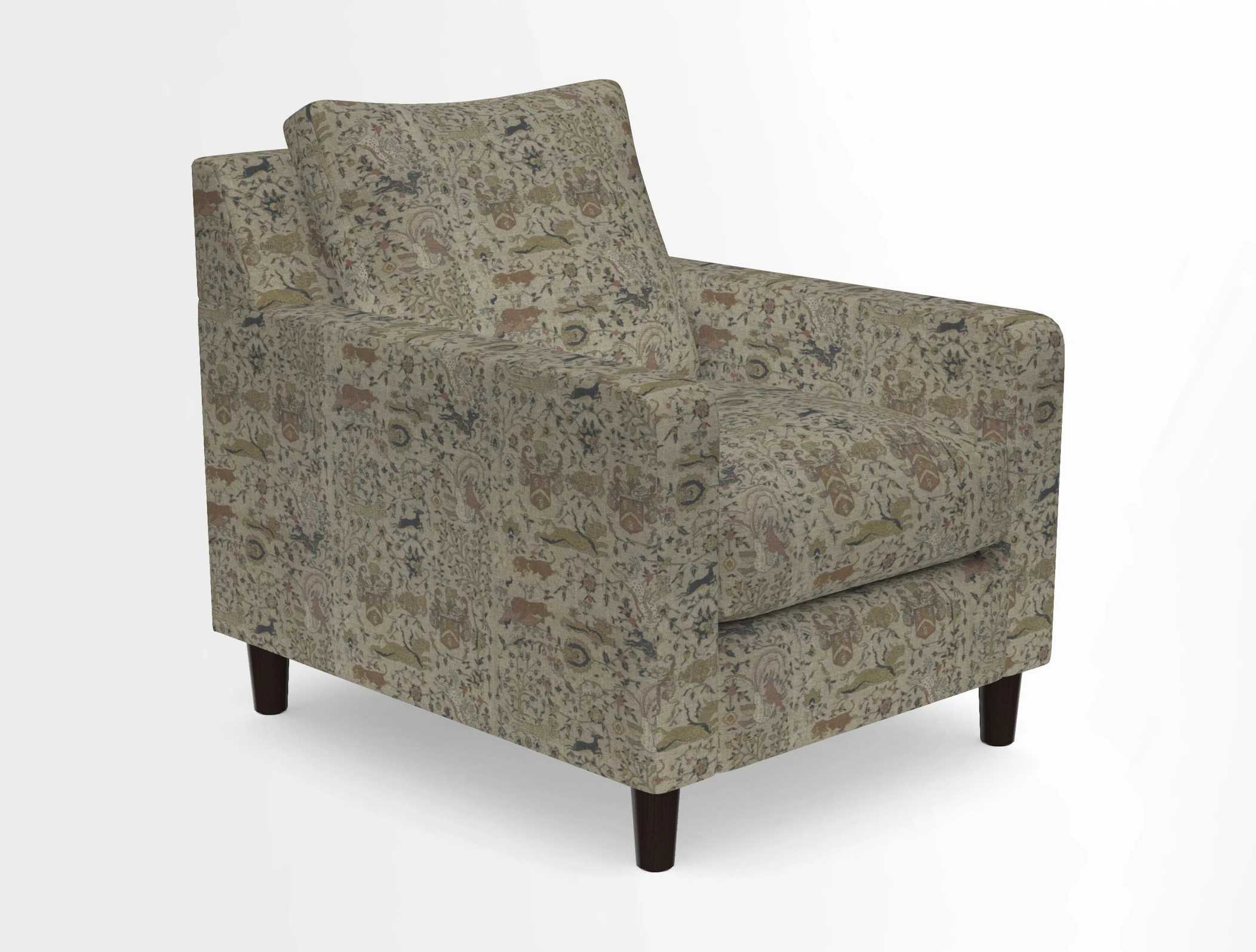 Stopham Chair in Two Tone Plain Biscuit