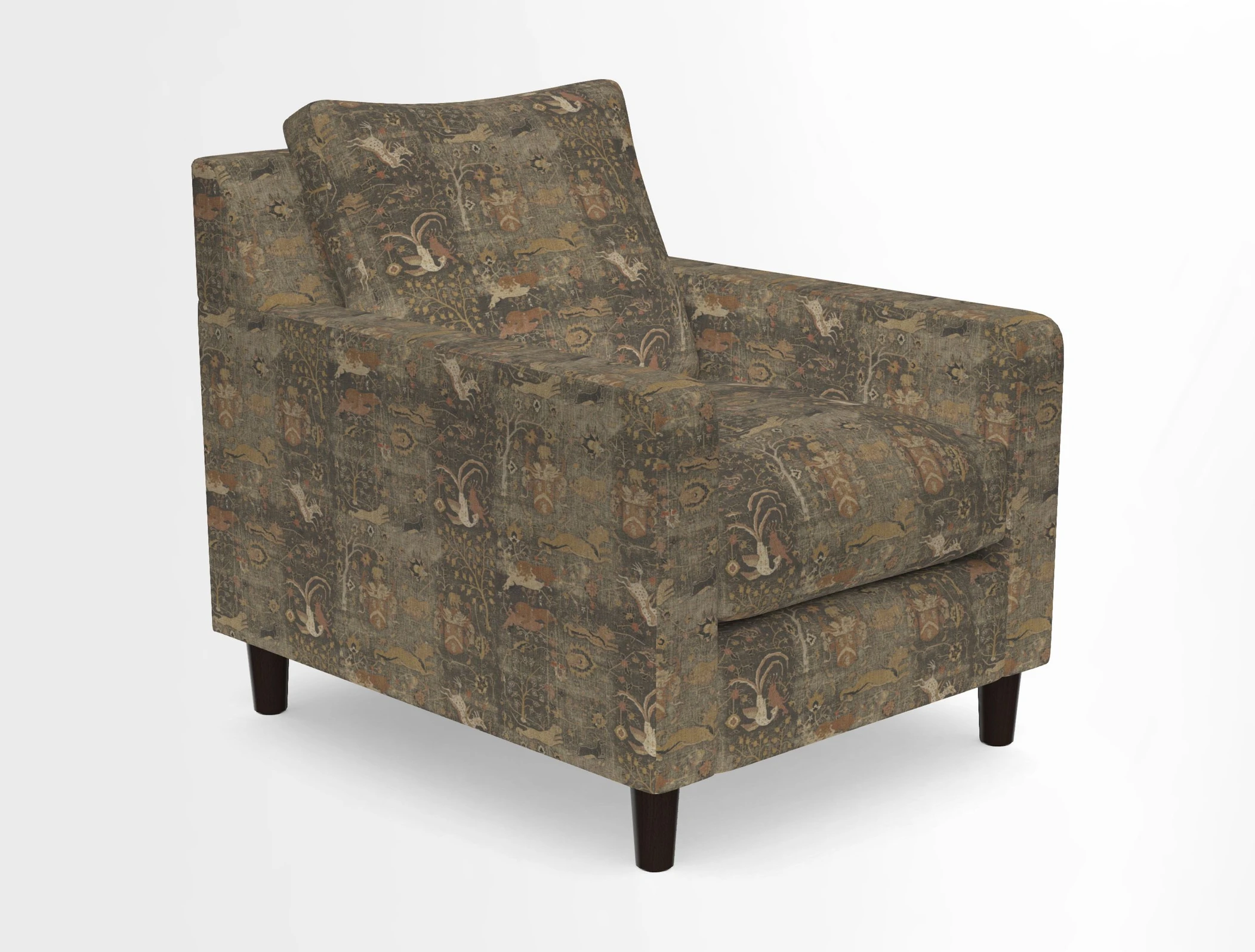 Stopham Chair in Two Tone Plain Biscuit