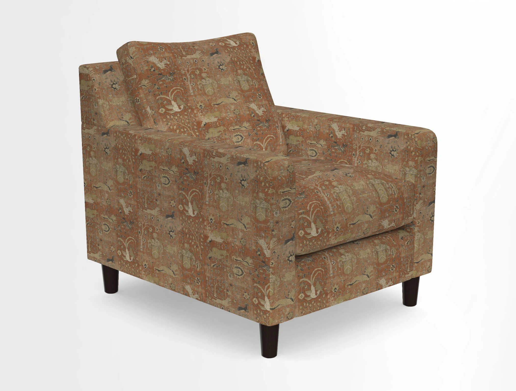 Stopham Chair in Two Tone Plain Biscuit