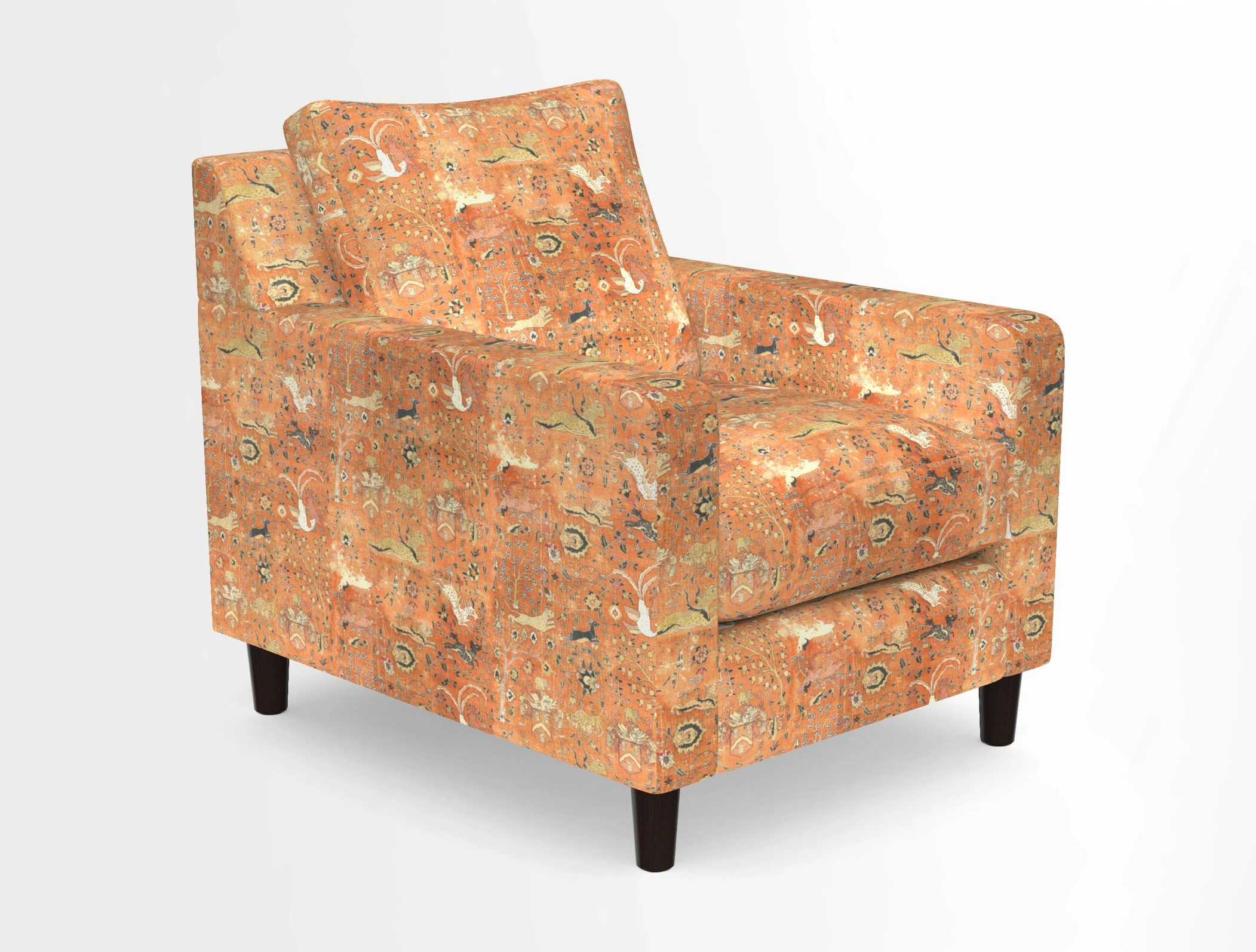 Stopham Chair in Two Tone Plain Biscuit