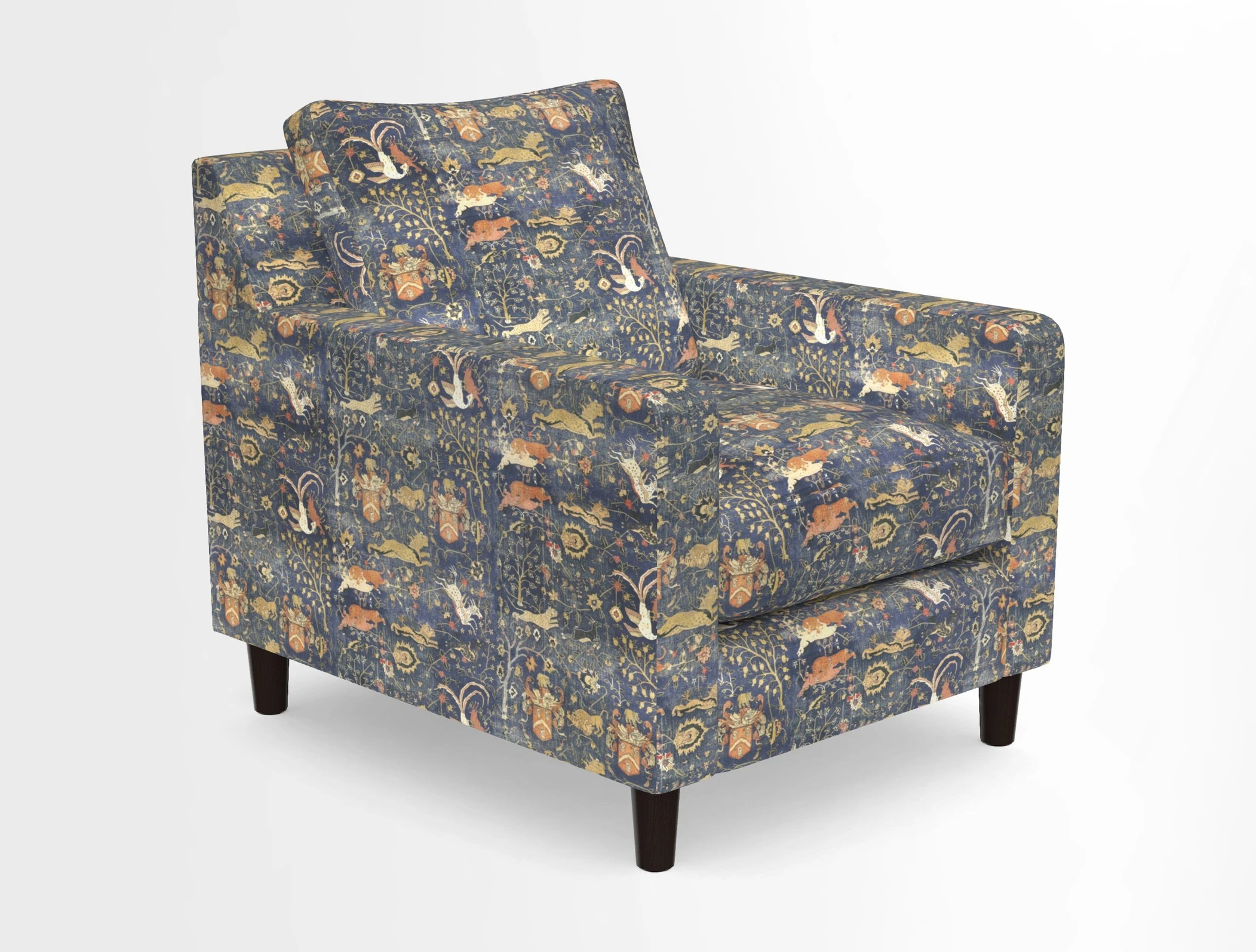 Stopham Chair in Two Tone Plain Biscuit