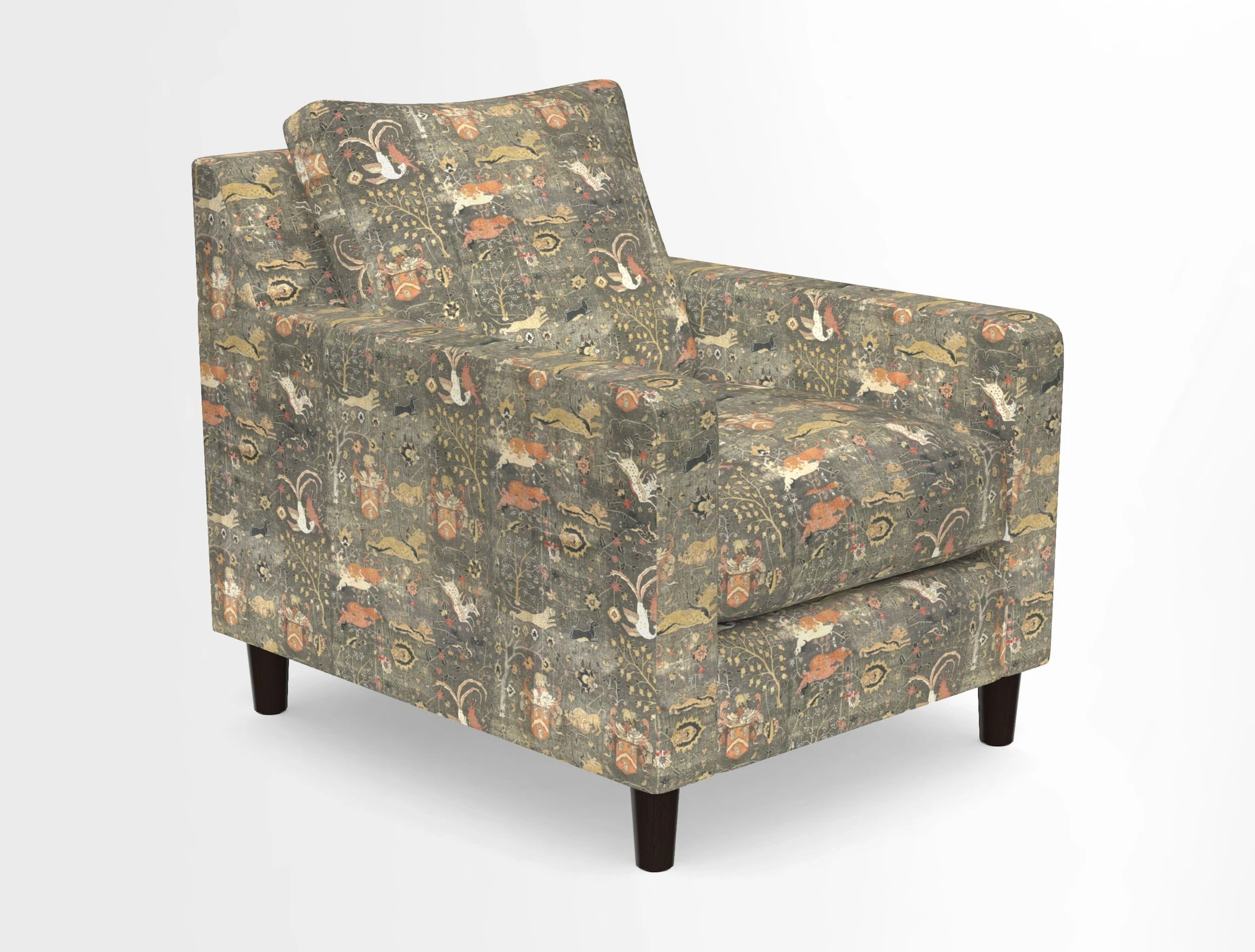 Stopham Chair in Two Tone Plain Biscuit
