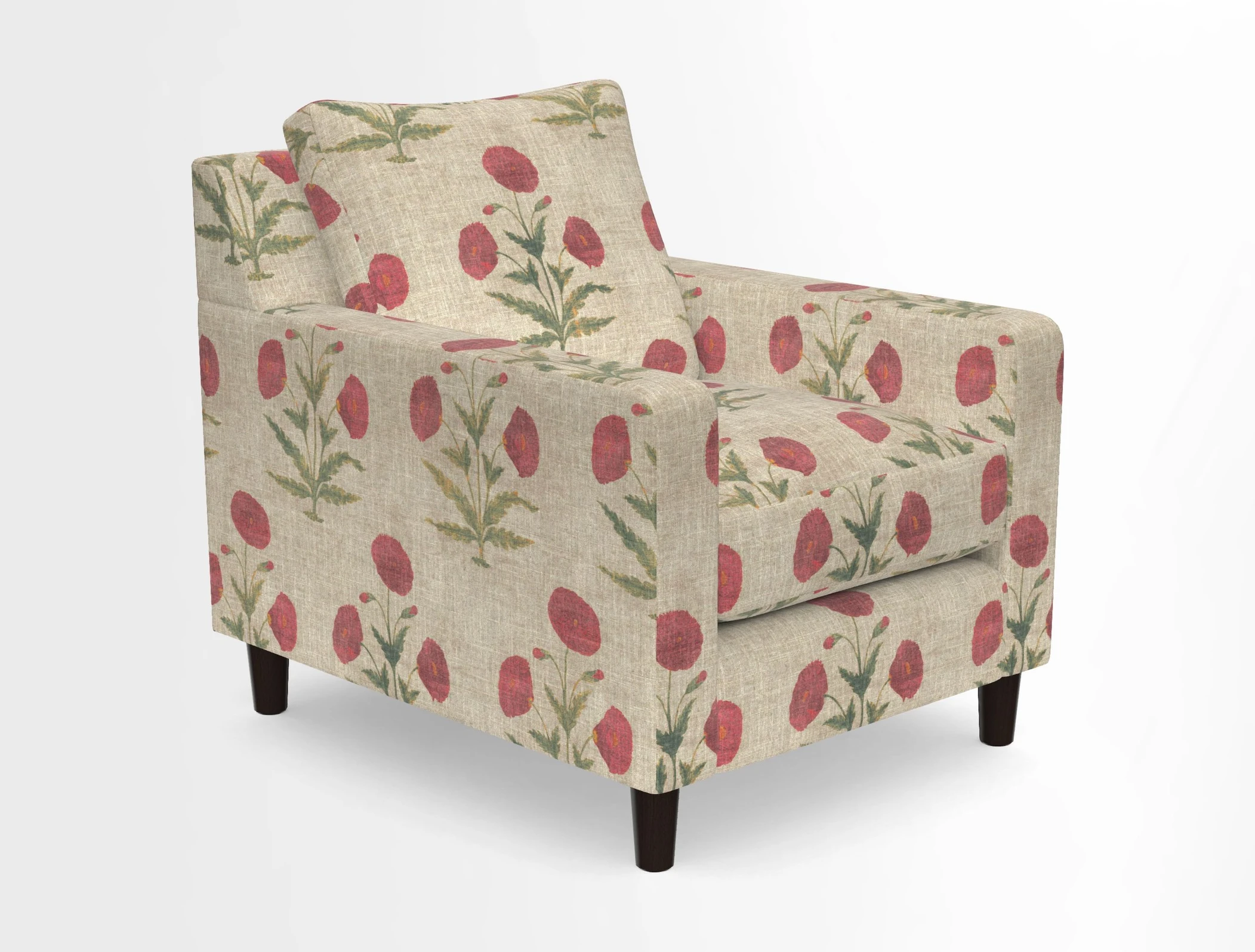 Stopham Chair in Two Tone Plain Biscuit