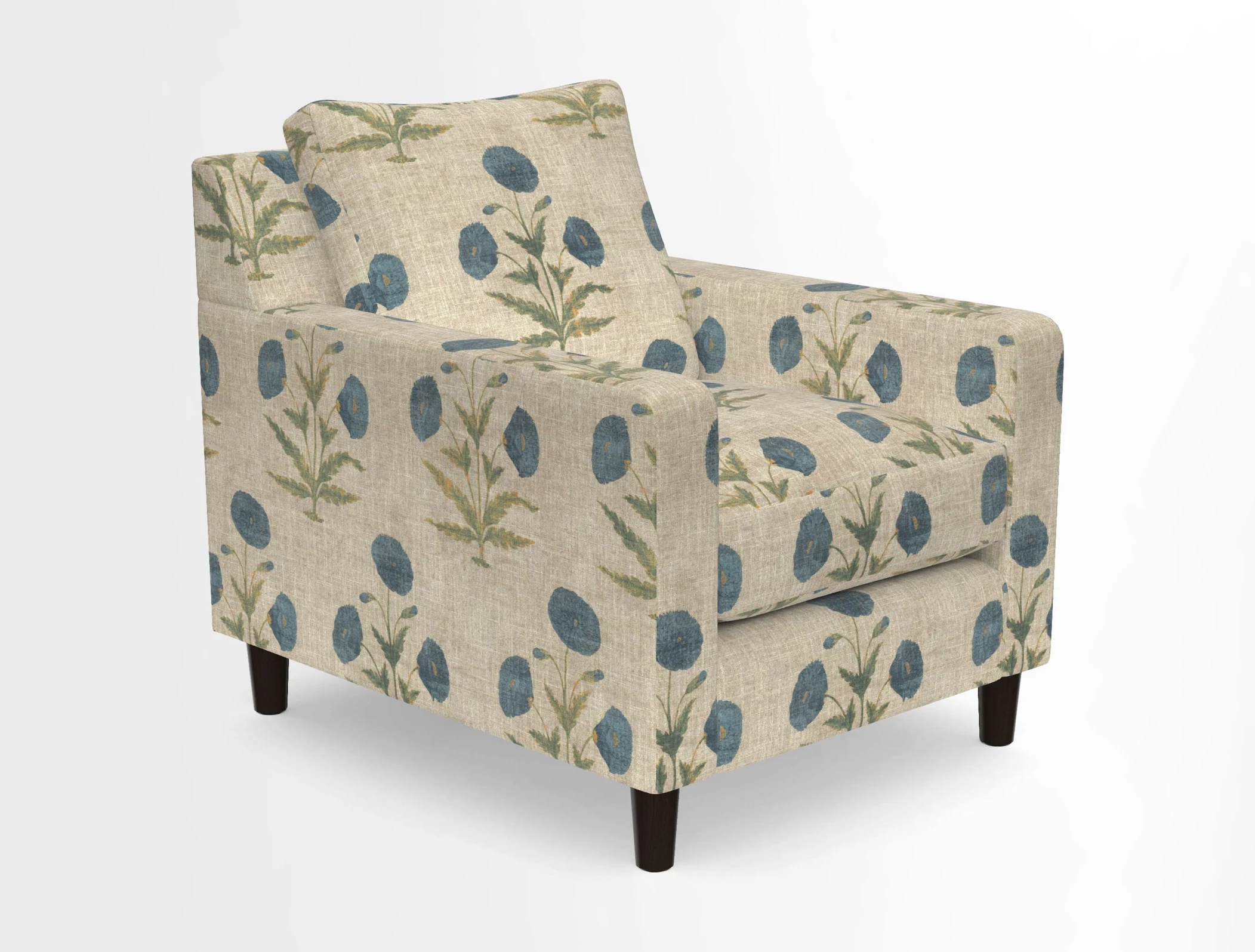 Stopham Chair in Two Tone Plain Biscuit