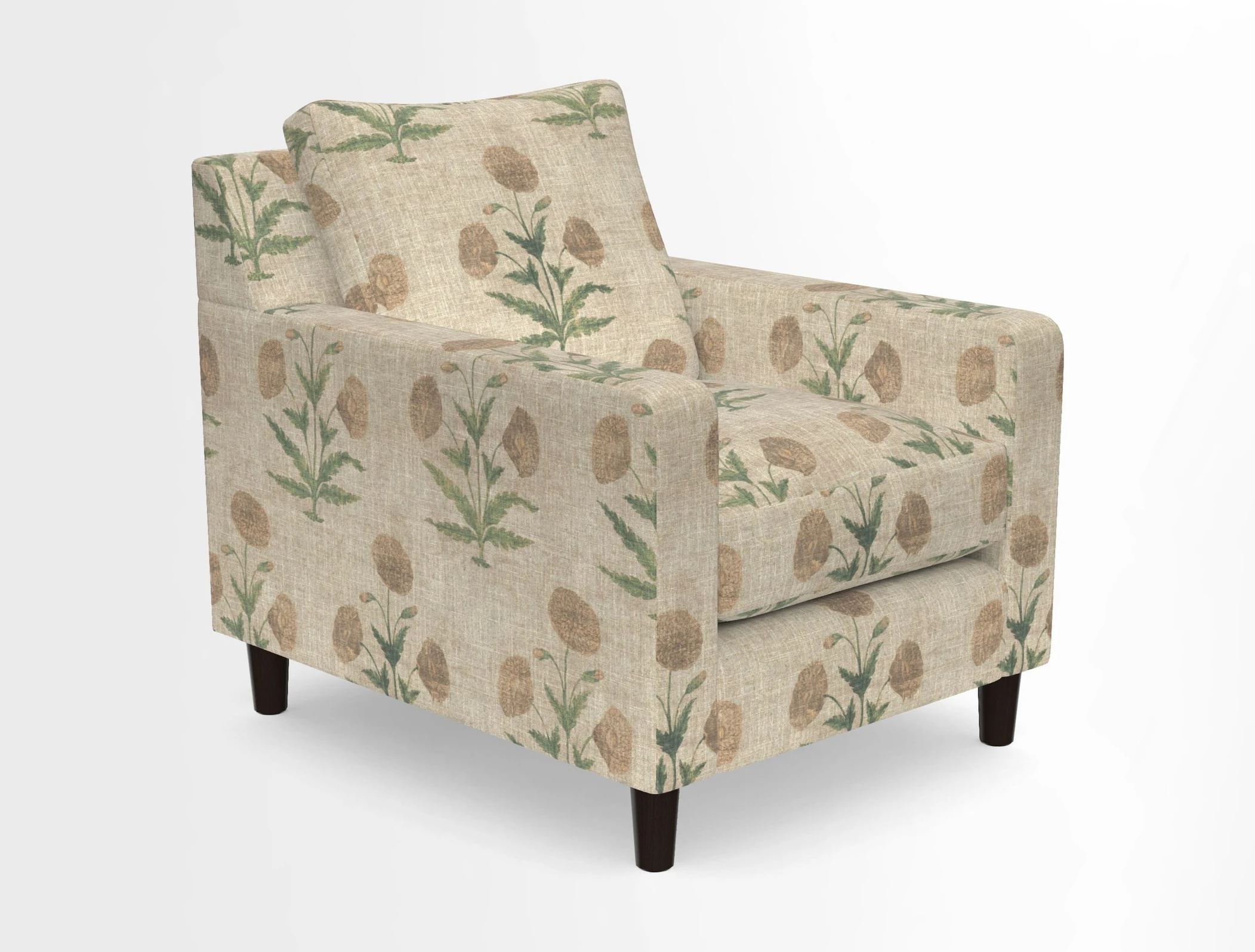 Stopham Chair in Two Tone Plain Biscuit