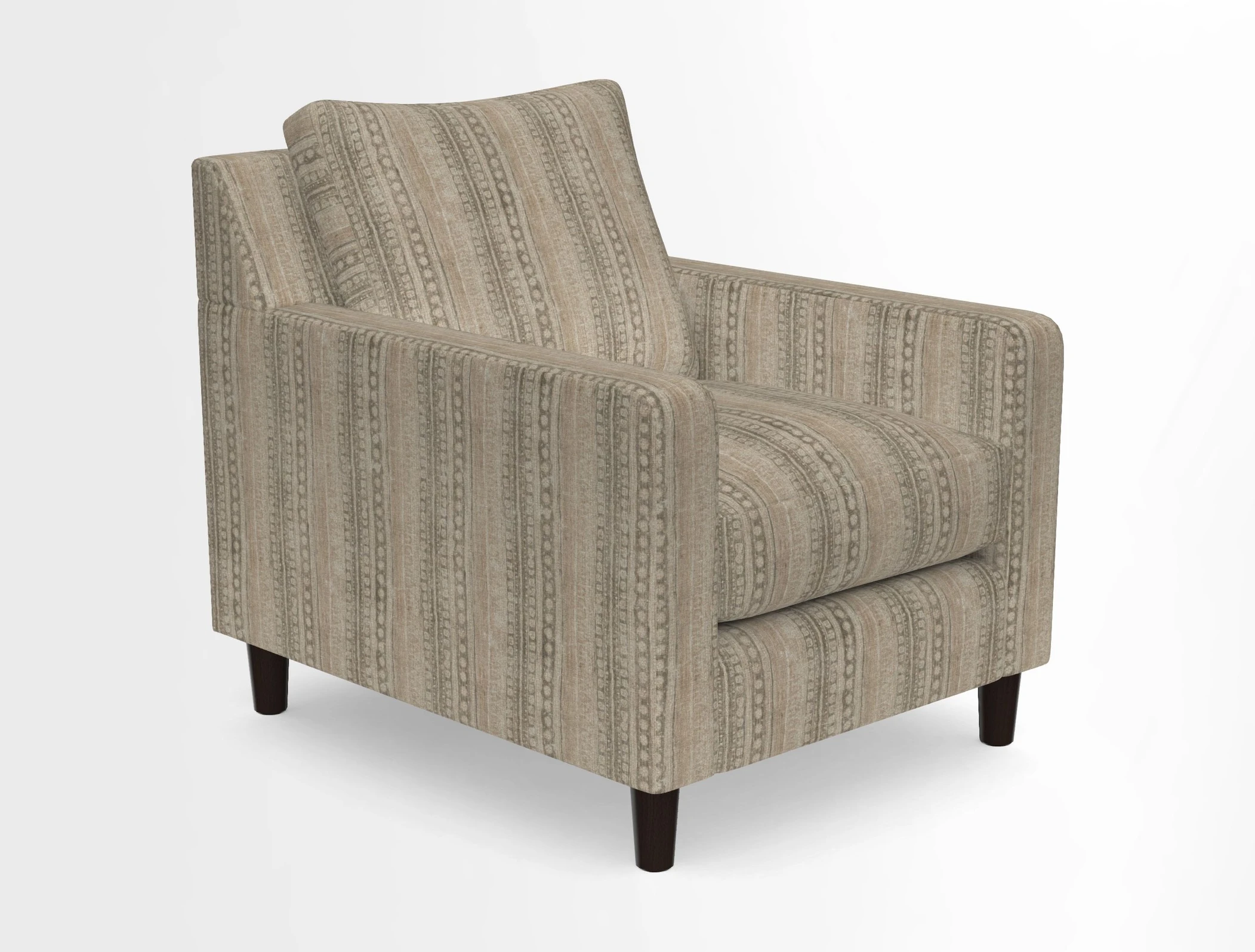 Stopham Chair in Two Tone Plain Biscuit