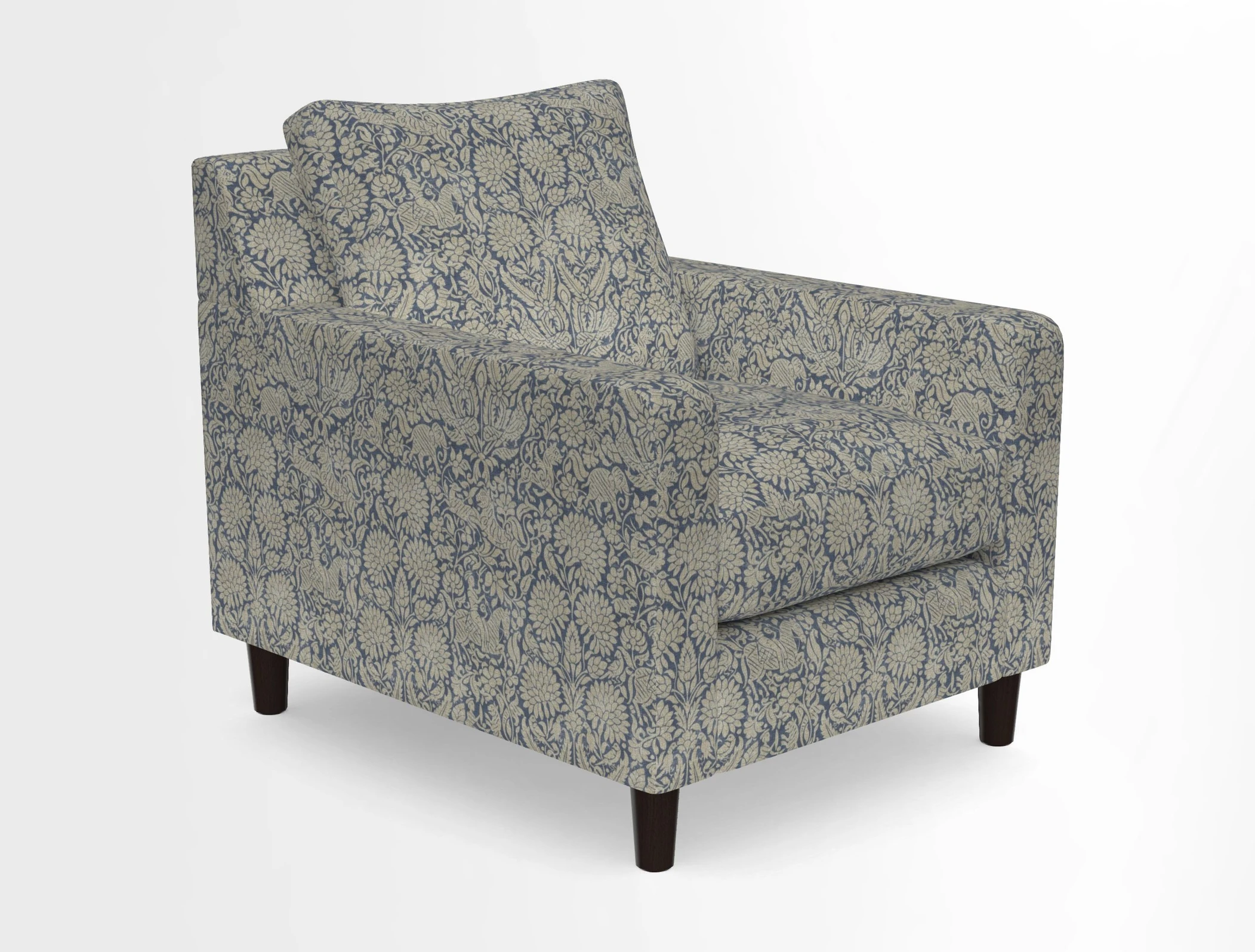 Stopham Chair in Two Tone Plain Biscuit