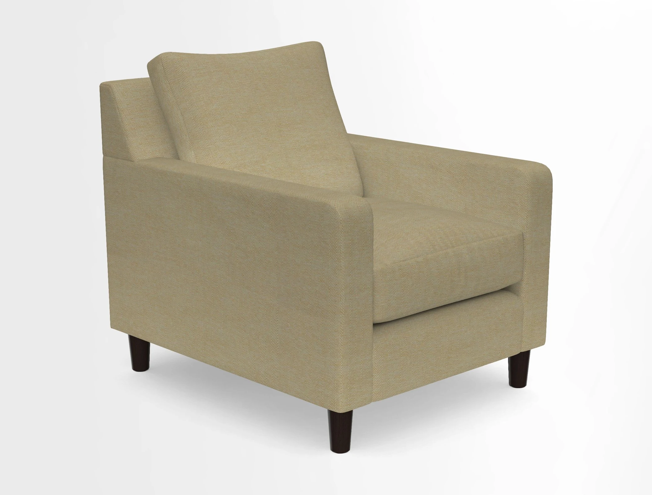 Stopham Chair in Two Tone Plain Biscuit