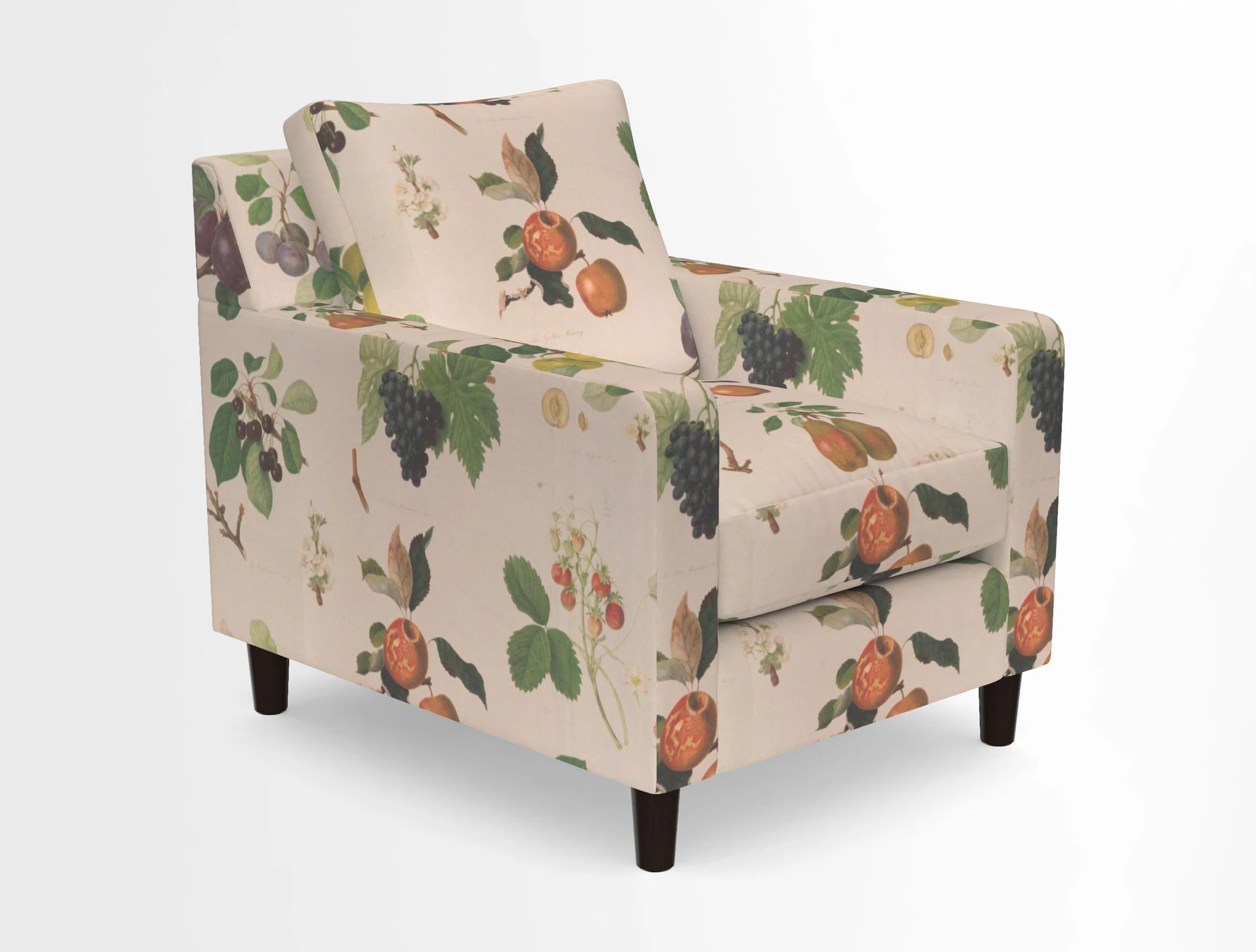 Stopham Chair in Two Tone Plain Biscuit