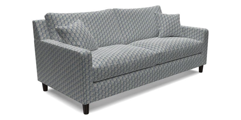 Stopham 3 Seater Sofa in Two Tone Plain Biscuit