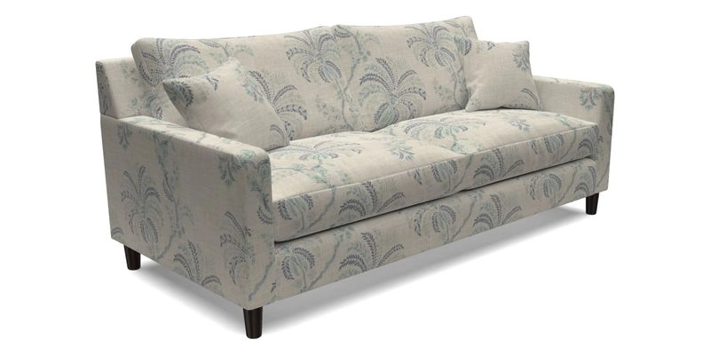 Stopham 3 Seater Sofa in Two Tone Plain Biscuit