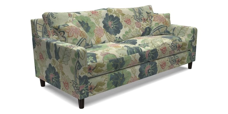 Stopham 3 Seater Sofa in Two Tone Plain Biscuit