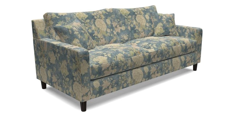 Stopham 3 Seater Sofa in Two Tone Plain Biscuit