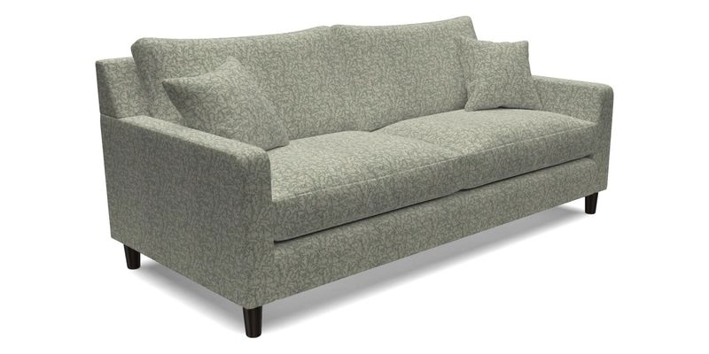 Stopham 3 Seater Sofa in Two Tone Plain Biscuit