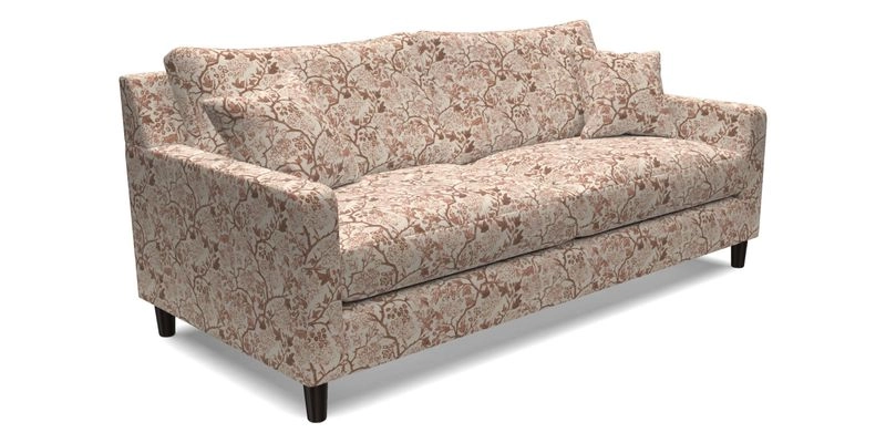 Stopham 3 Seater Sofa in Two Tone Plain Biscuit