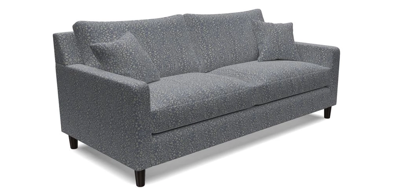 Stopham 3 Seater Sofa in Two Tone Plain Biscuit
