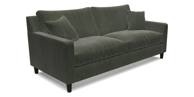 Stopham 3 Seater Sofa in Two Tone Plain Biscuit