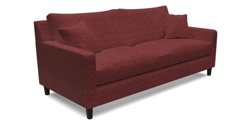 Stopham 3 Seater Sofa in Two Tone Plain Biscuit