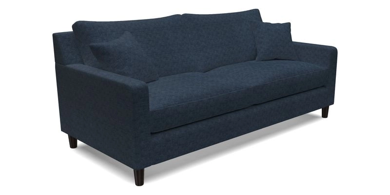 Stopham 3 Seater Sofa in Two Tone Plain Biscuit