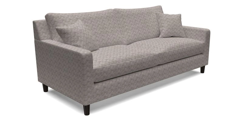 Stopham 3 Seater Sofa in Two Tone Plain Biscuit