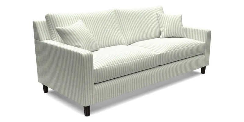 Stopham 3 Seater Sofa in Two Tone Plain Biscuit