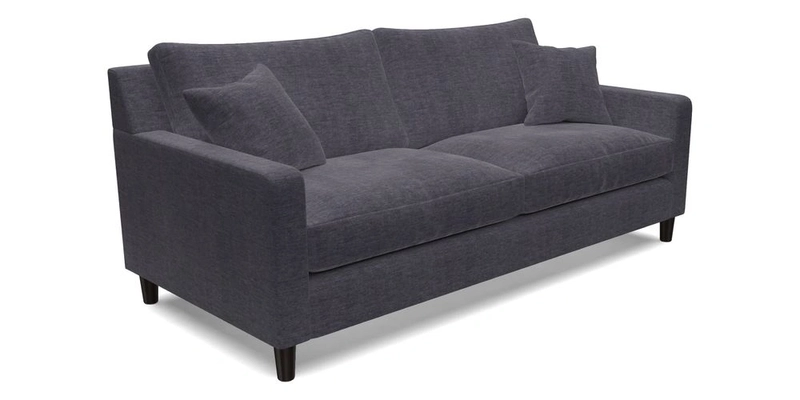 Stopham 3 Seater Sofa in Two Tone Plain Biscuit