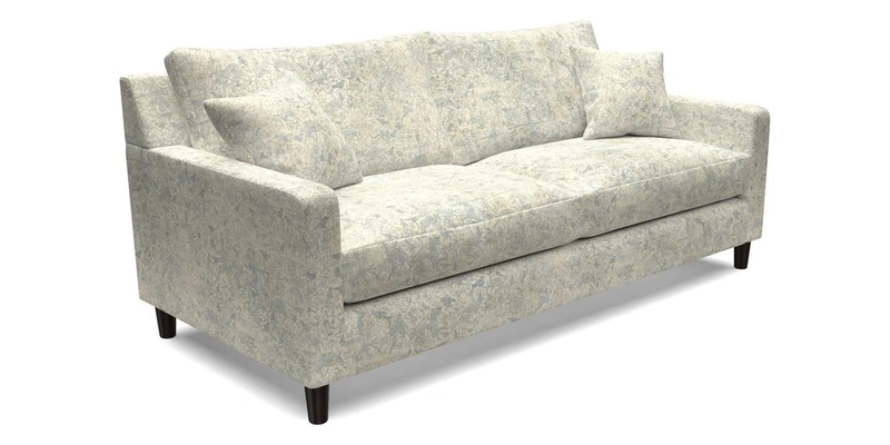 Stopham 3 Seater Sofa in Two Tone Plain Biscuit