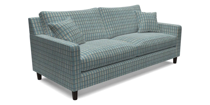 Stopham 3 Seater Sofa in Two Tone Plain Biscuit