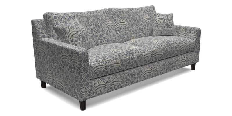 Stopham 3 Seater Sofa in Two Tone Plain Biscuit
