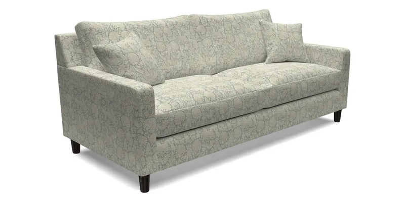 Stopham 3 Seater Sofa in Two Tone Plain Biscuit
