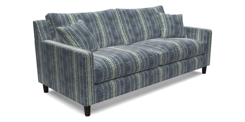 Stopham 3 Seater Sofa in Two Tone Plain Biscuit