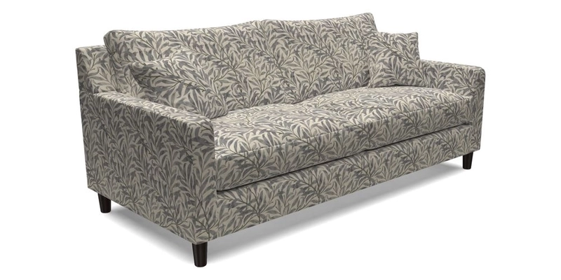 Stopham 3 Seater Sofa in Two Tone Plain Biscuit