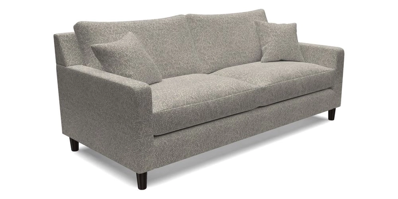 Stopham 3 Seater Sofa in Two Tone Plain Biscuit