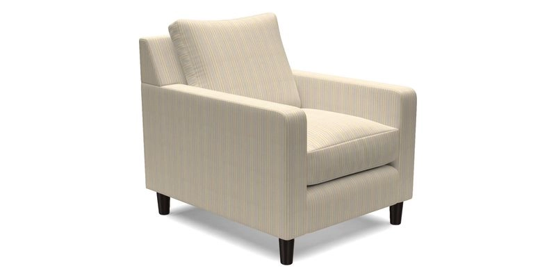 Stopham Chair in Two Tone Plain Biscuit