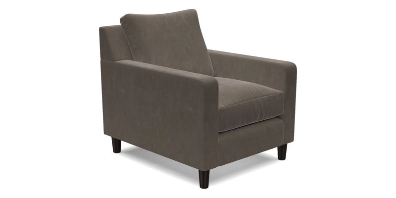 Stopham Chair in Two Tone Plain Biscuit