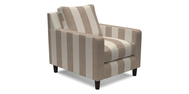 Stopham Chair in Two Tone Plain Biscuit