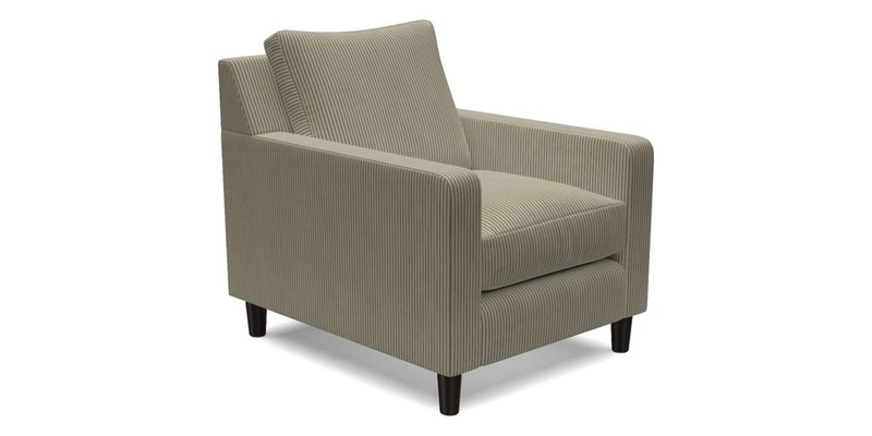 Stopham Chair in Two Tone Plain Biscuit