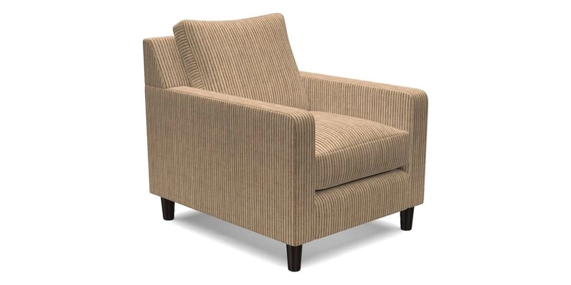 Stopham Chair in Two Tone Plain Biscuit