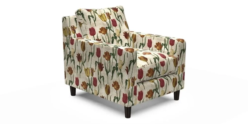 Stopham Chair in Two Tone Plain Biscuit