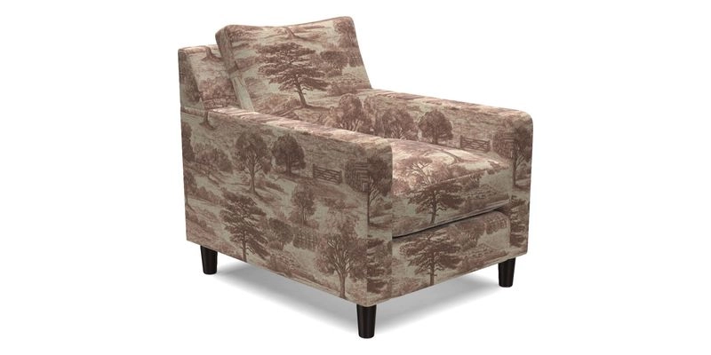 Stopham Chair in Two Tone Plain Biscuit