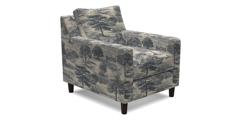 Stopham Chair in Two Tone Plain Biscuit