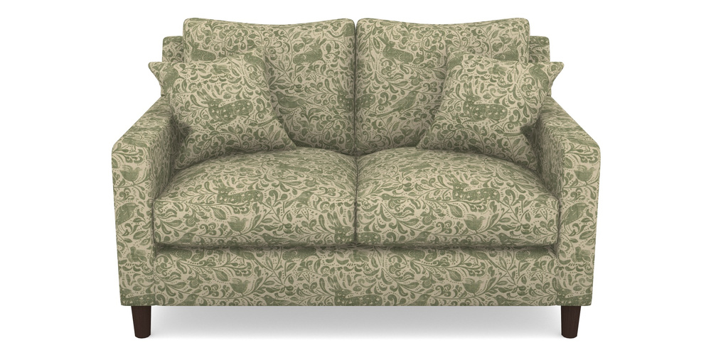 Product photograph of Stopham 2 Seater Sofa In V A Drawn From Nature - Bird And Rabbit - Light Green from Sofas and Stuff Limited